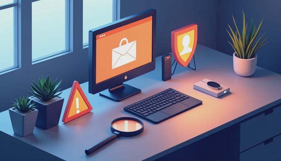 Illustration for phishing email examples