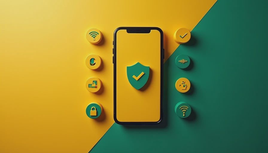 Visual context for cell phone antivirus app